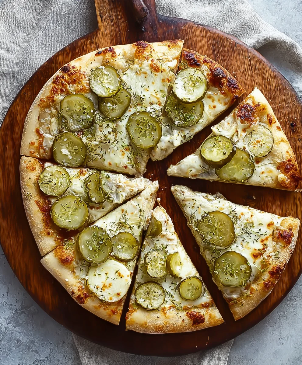 Tangy Dill Pickle Pizza Recipe - A Flavorful Twist
