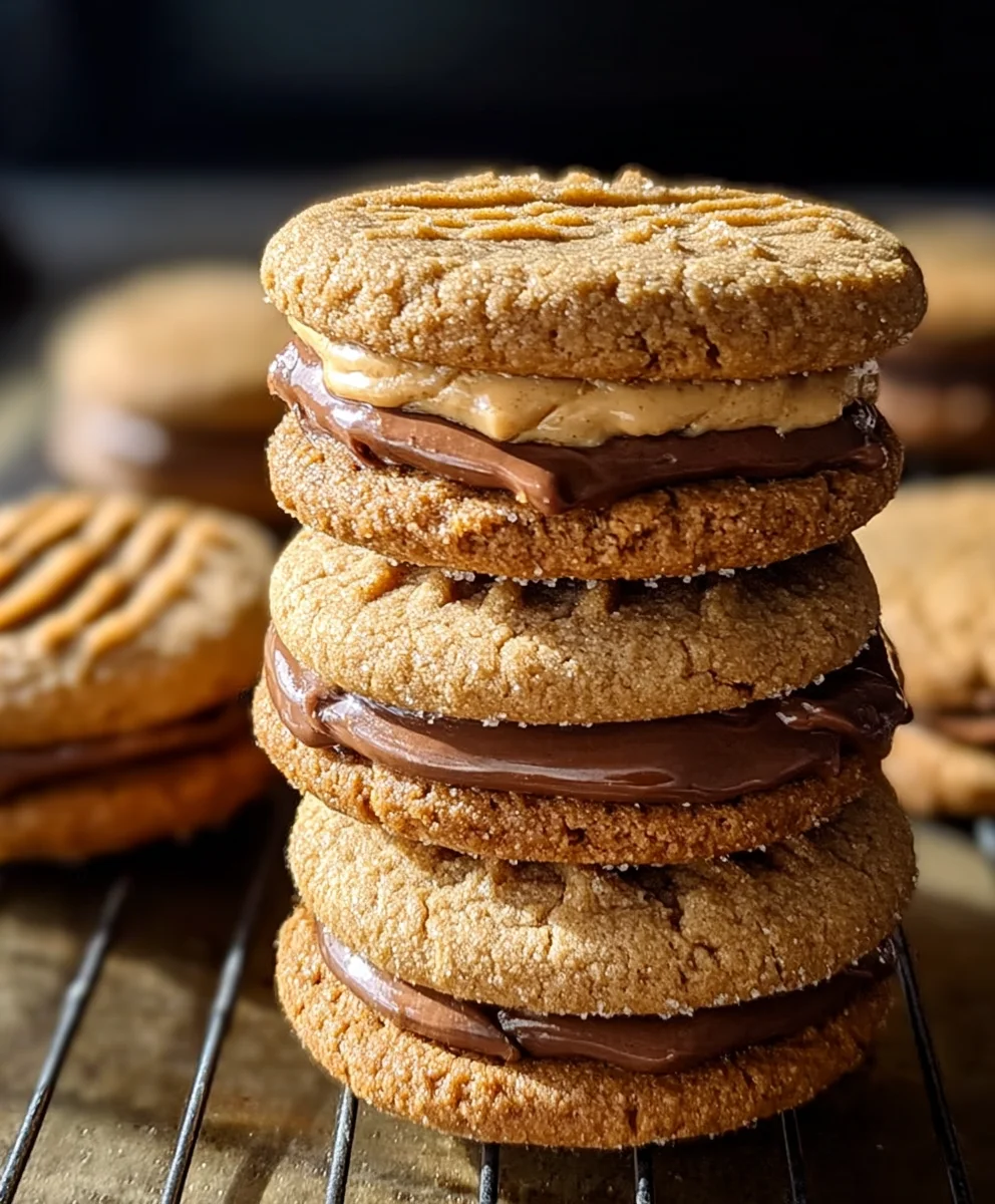 Peanut Butter Sandwich Cookies- Easy & Delicious Classic Treat
