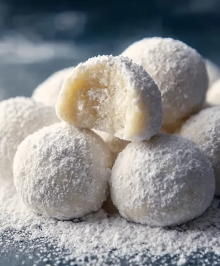 Sweetened Condensed Milk Snowball Cookies Bliss