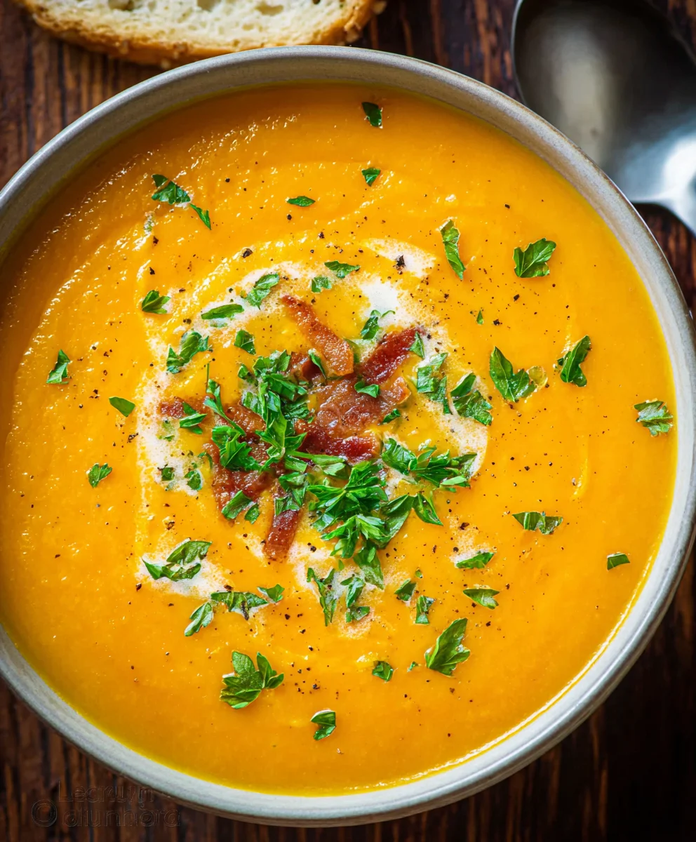 Creamy Carrot Soup - Simple & Delicious Recipe