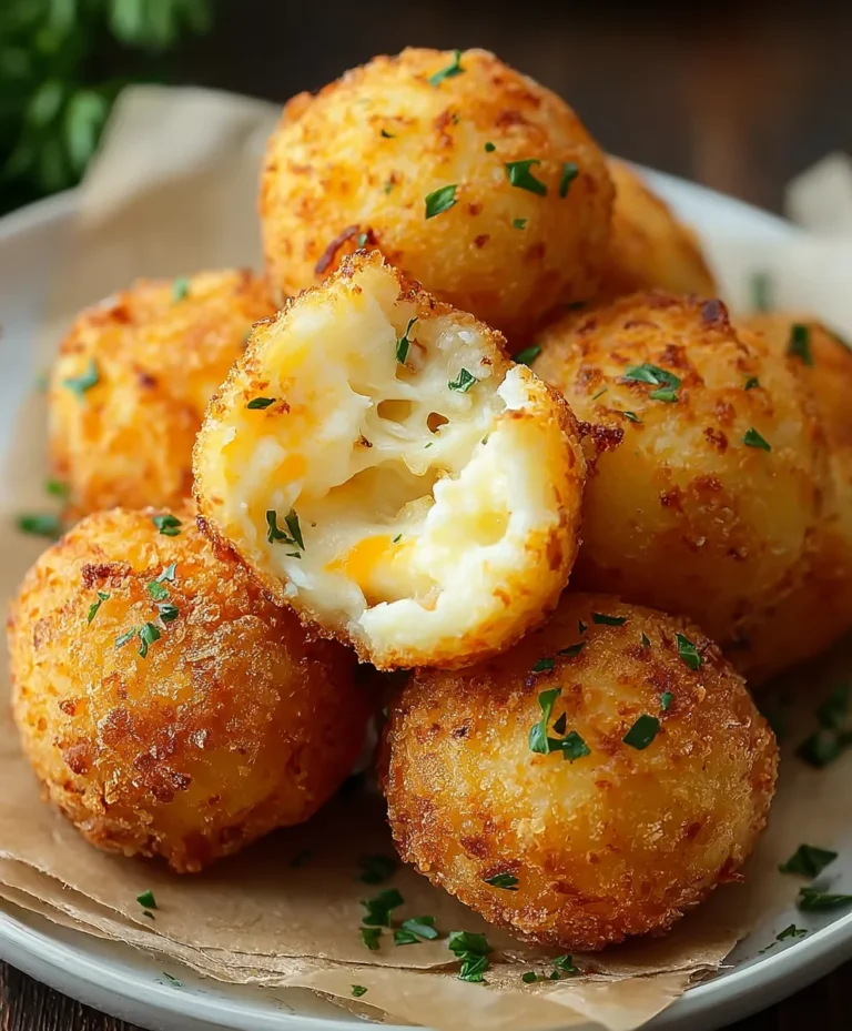 Cheesy Potato Balls-Easy Appetizer Recipe
