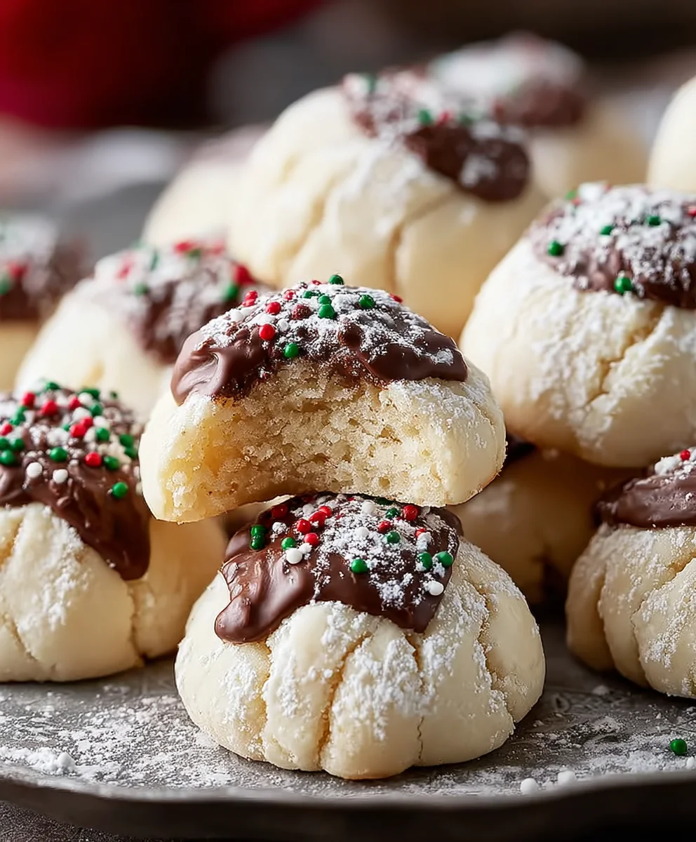 Sweet Italian Christmas Cookies-Easy Festive Recipe