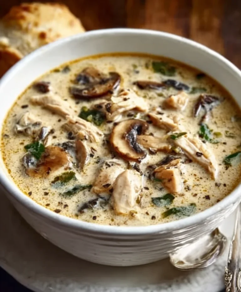 Easy Rotisserie Chicken Mushroom Soup Recipe