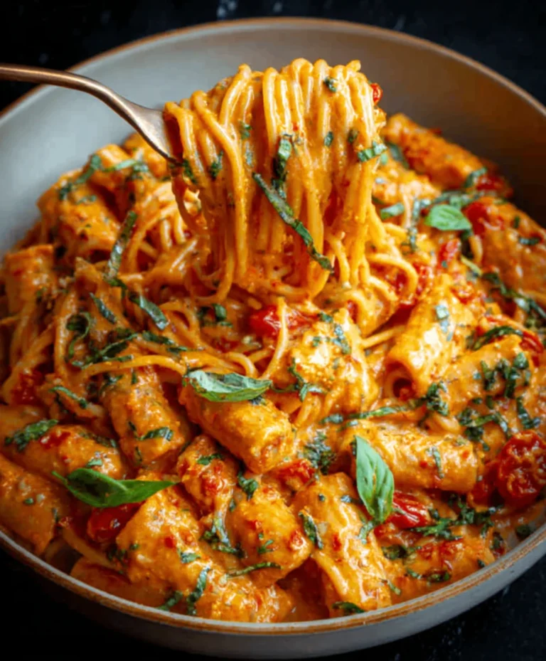 Creamy Tomato Garlic Pasta – Easy Weeknight Dinner