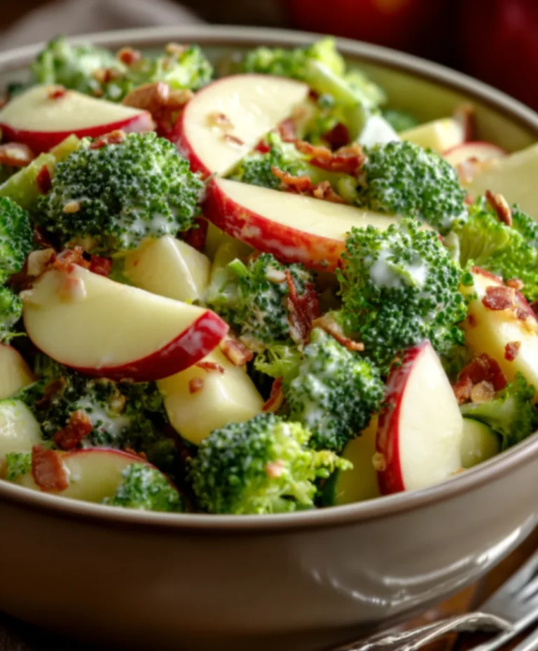 Honeycrisp Apple Broccoli Salad – Fresh & Flavorful