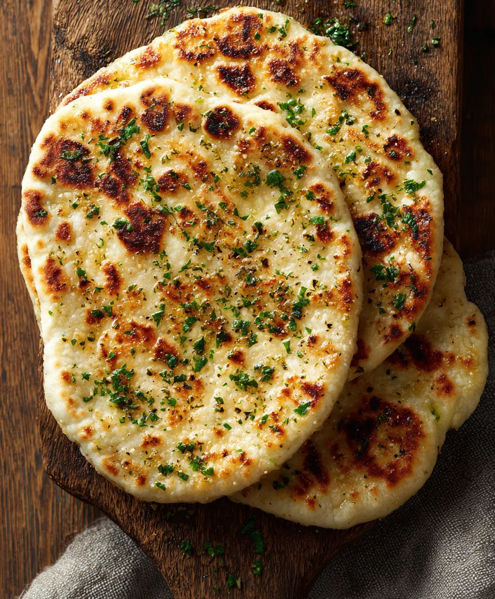 Easy Garlic Flatbreads - Quick & Flavorful Recipe