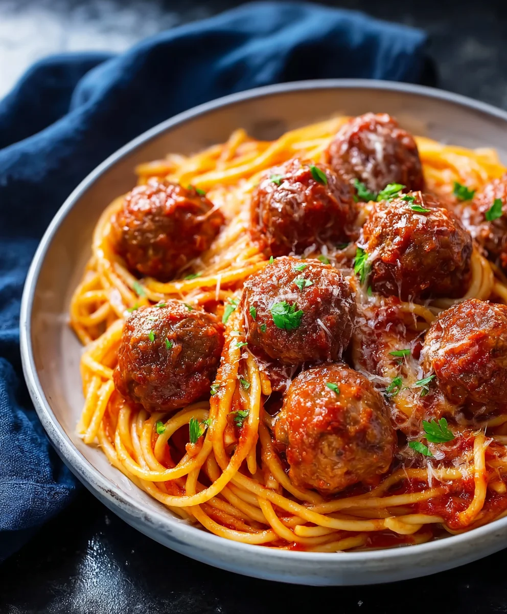 Instant Pot Spaghetti & Meatballs-Quick & Easy Dinner