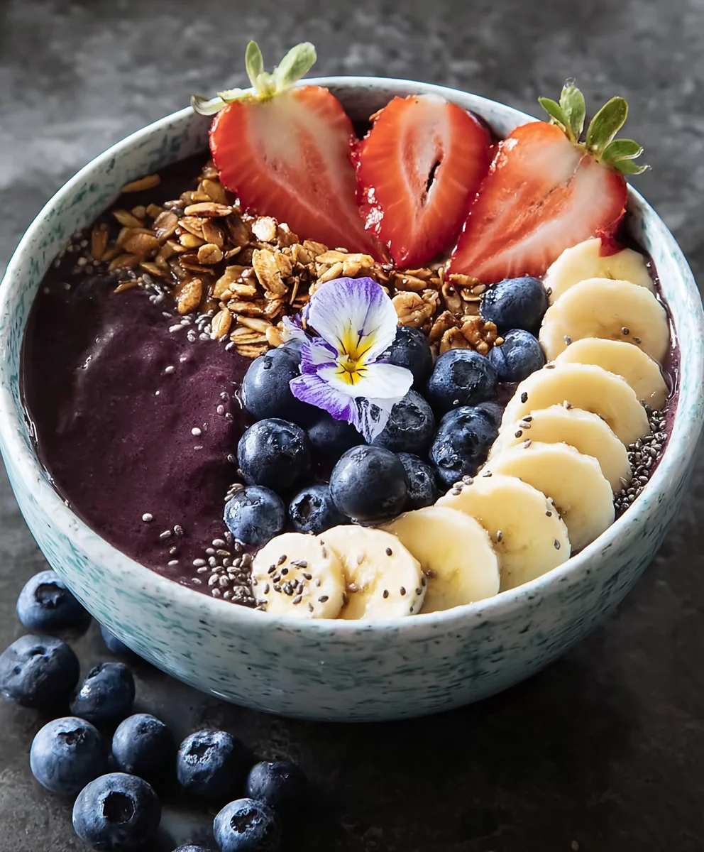 Acai Breakfast Bowl - Fresh Healthy Start