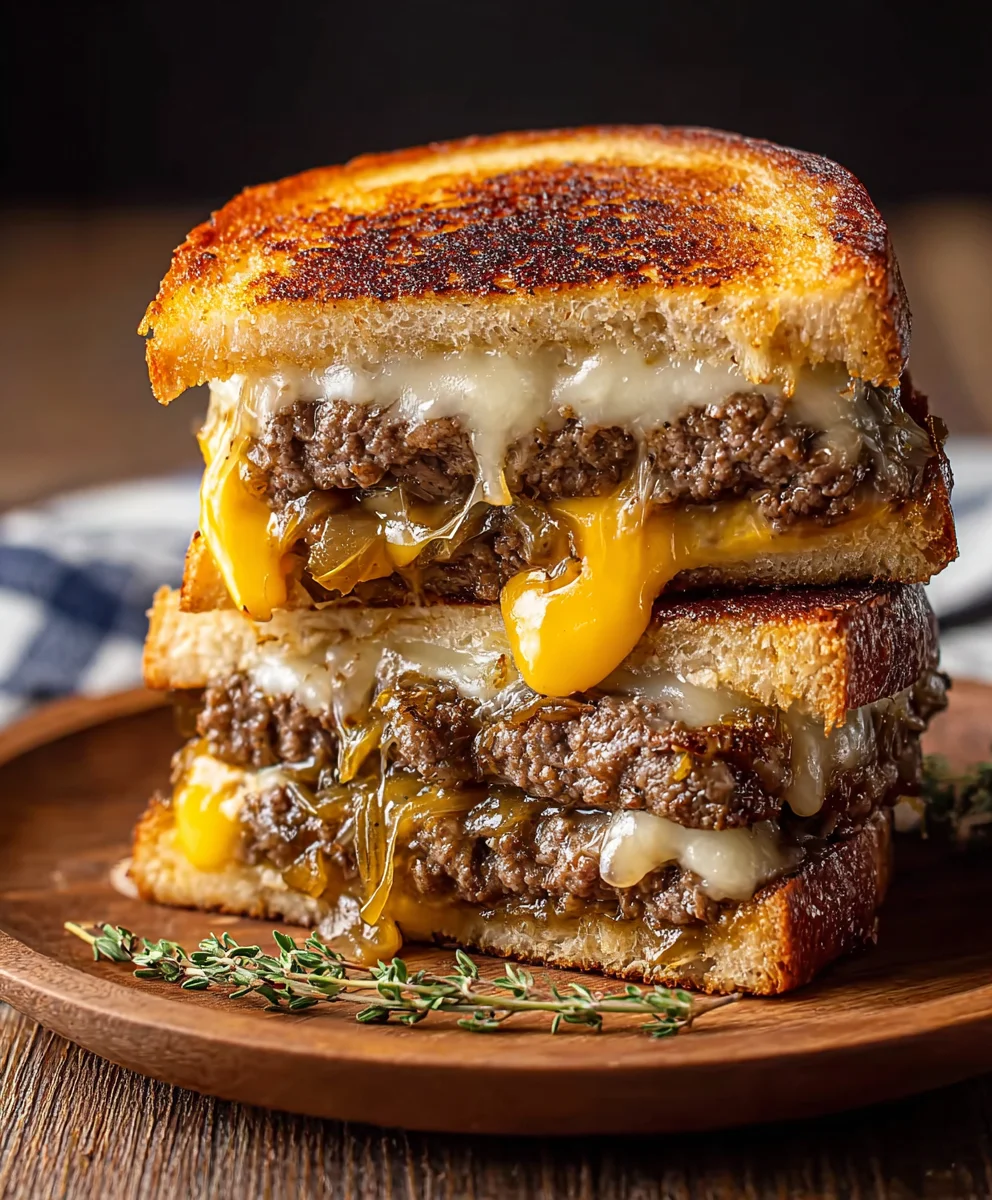 Classic Beef Patty Melt Recipe - Delicious Diner Favorite