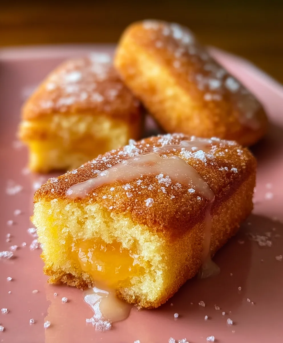 Peach Pound Twinkies-Sweet & Delicious Dessert
