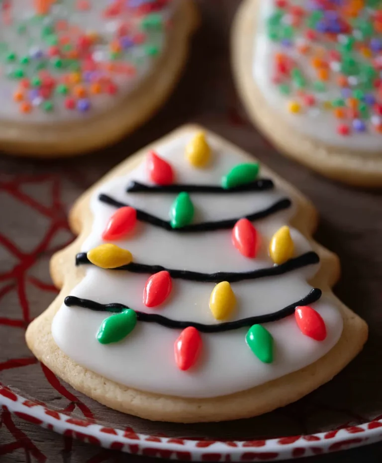Christmas Lights Sugar Cookies – Festive & Fun Recipe