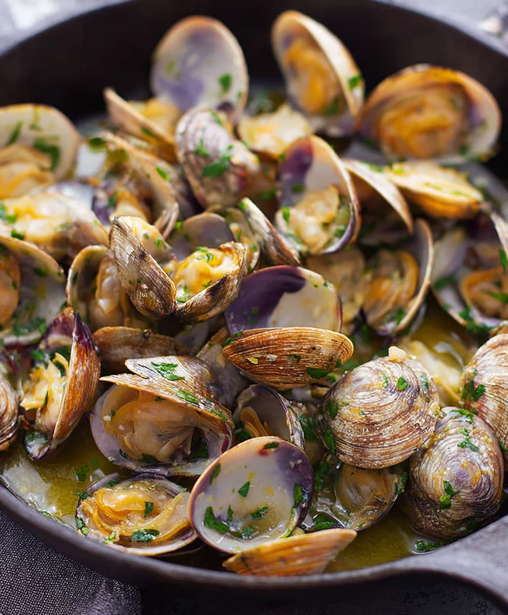 Garlic Butter Beef Clams-Quick & Easy Recipe