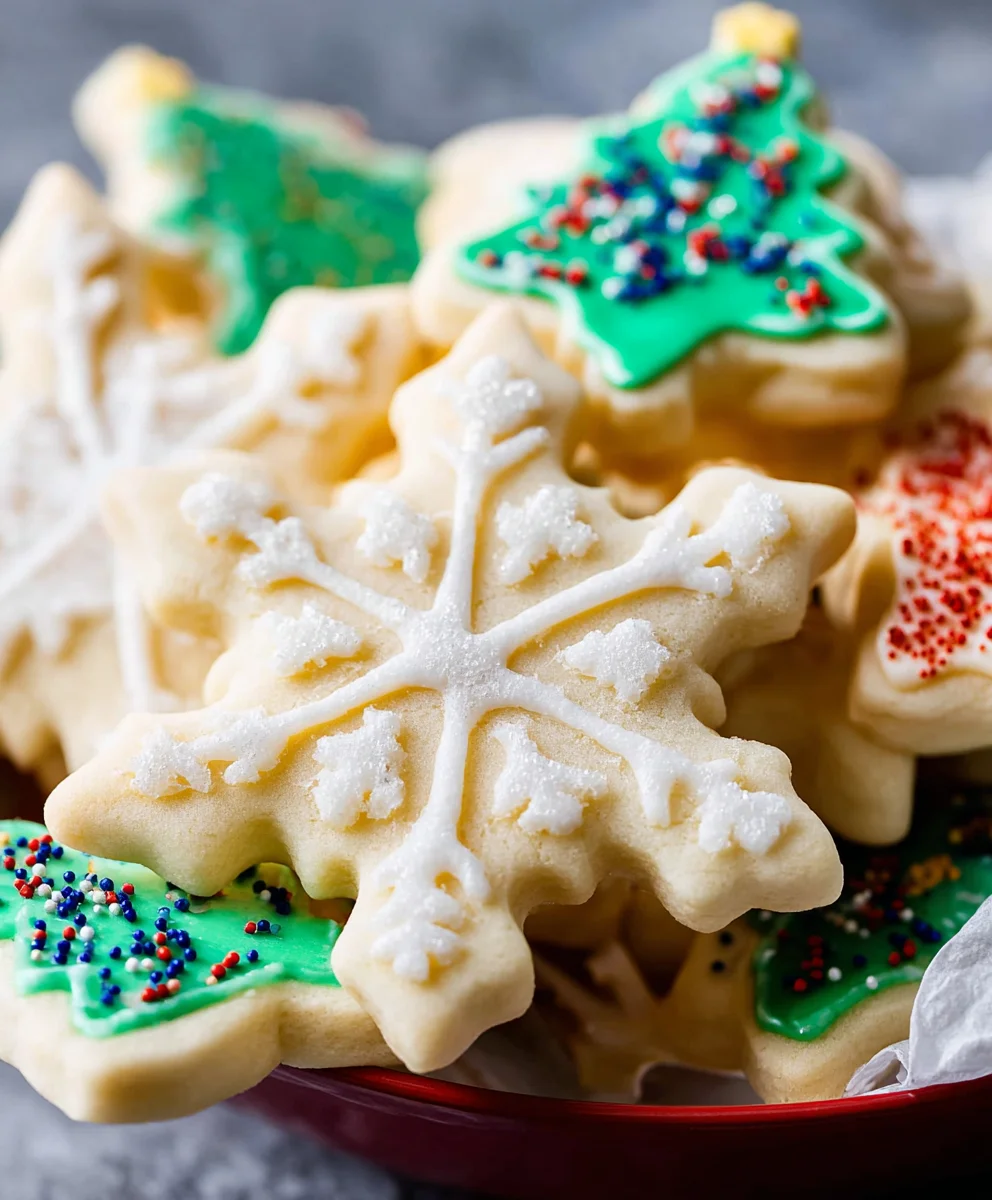 Soft Cutout Sugar Cookies-Perfect for Decorating
