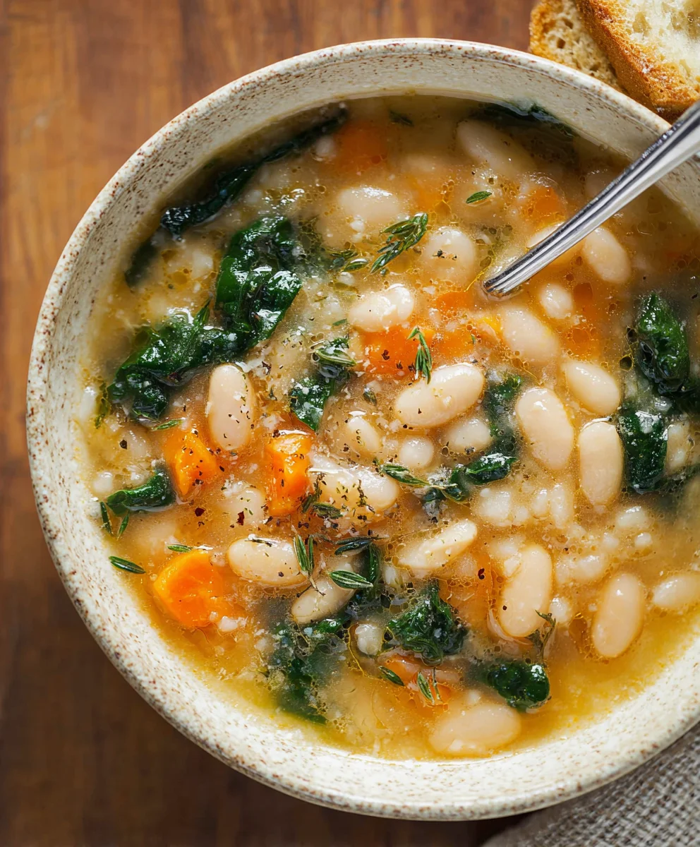 The Best White Bean Soup-Hearty Beef & Veggie Recipe