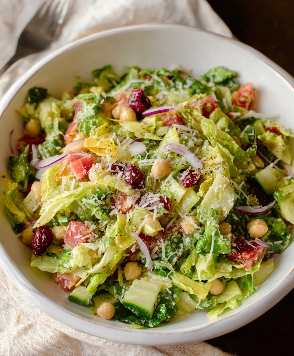 Famous La Scala Chopped Salad Recipe- Deliciously Easy