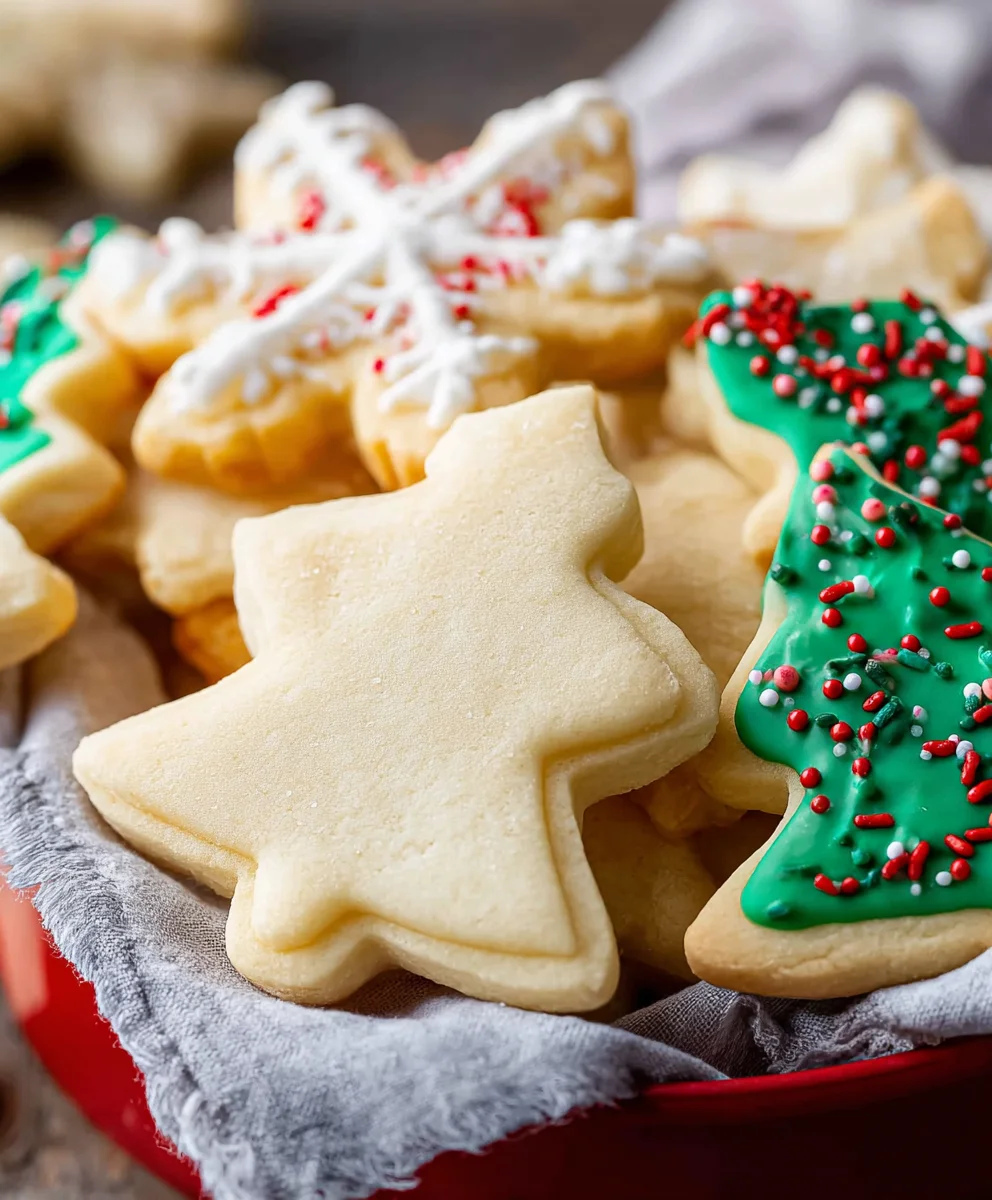 Soft Cutout Sugar Cookies-Perfect for Decorating