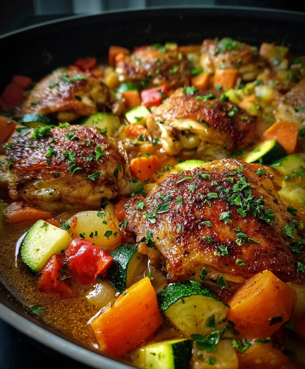 One Pot Beef & Veggie Skillet - Low Carb Healthy