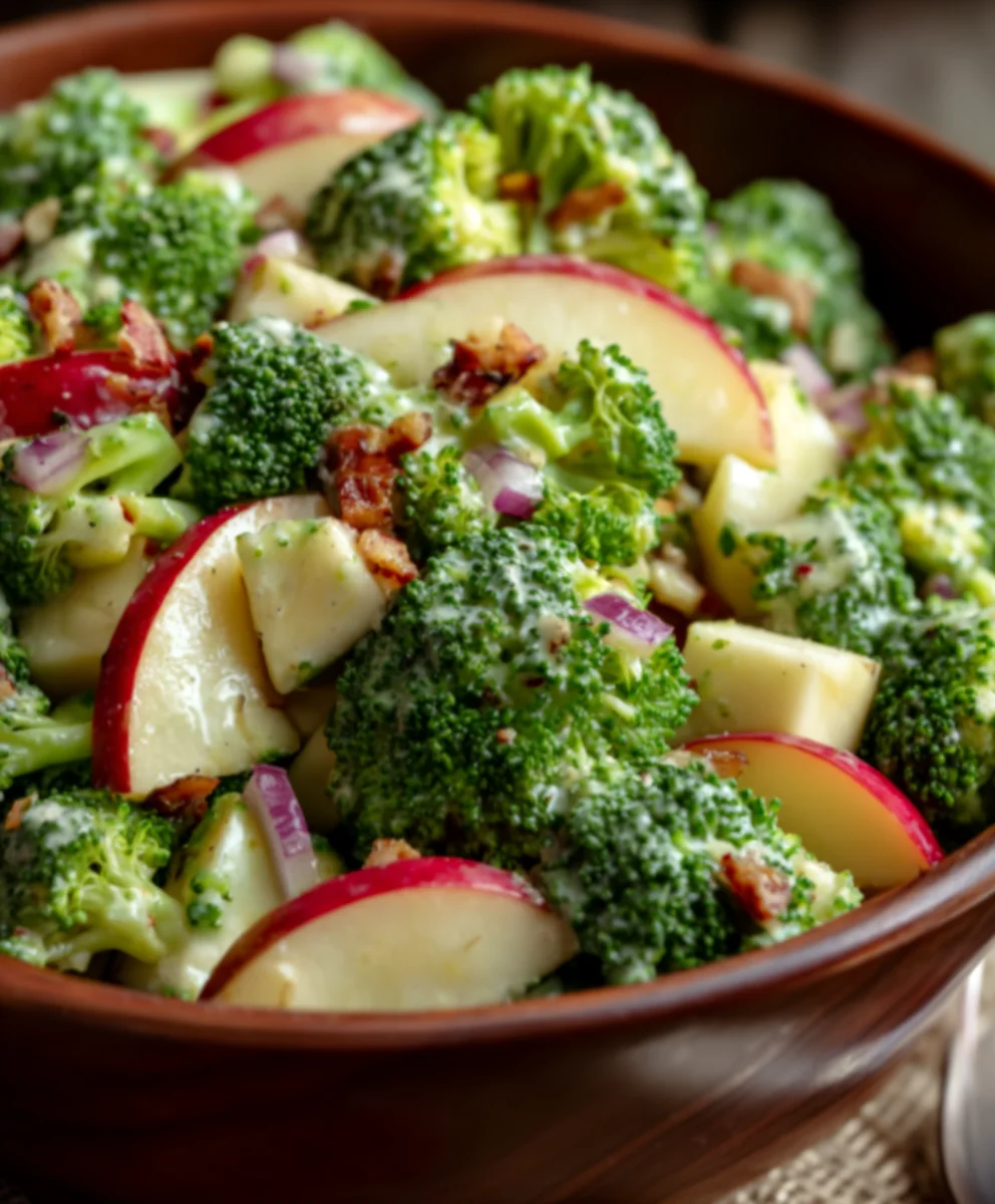 Honeycrisp Apple Broccoli Salad - Fresh & Flavorful