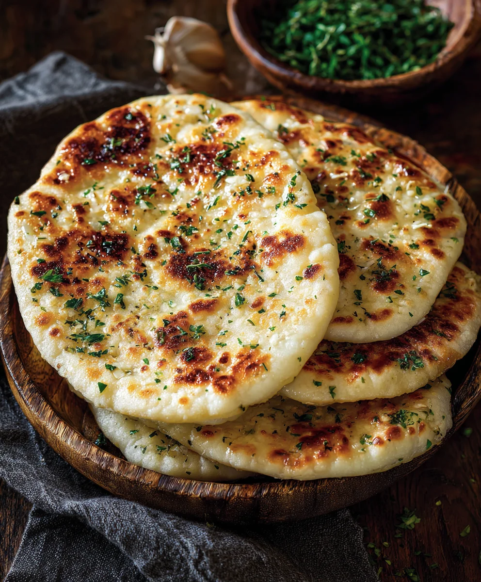 Easy Garlic Flatbreads - Quick & Flavorful Recipe