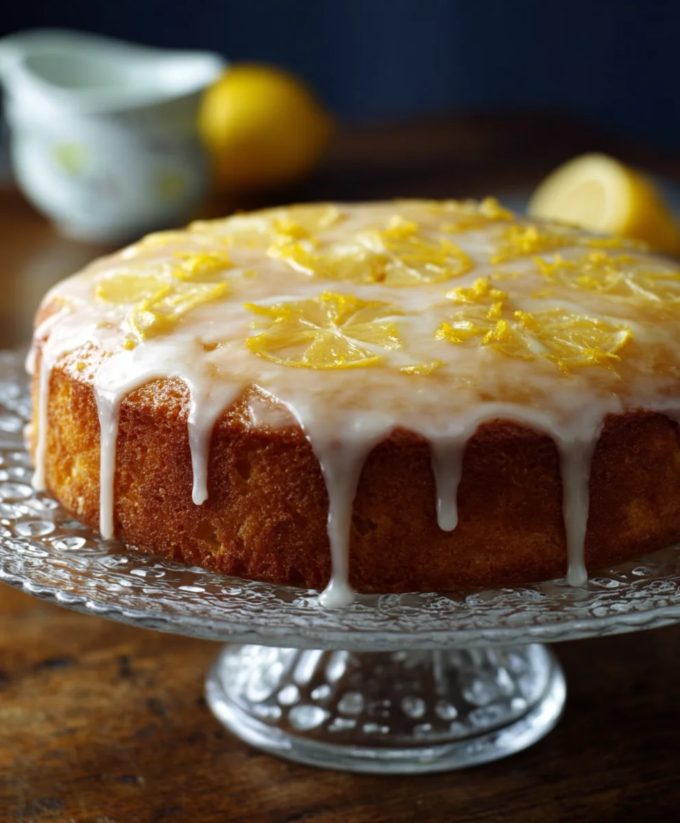 Ultimate Moist Zesty Lemon Cake Recipe