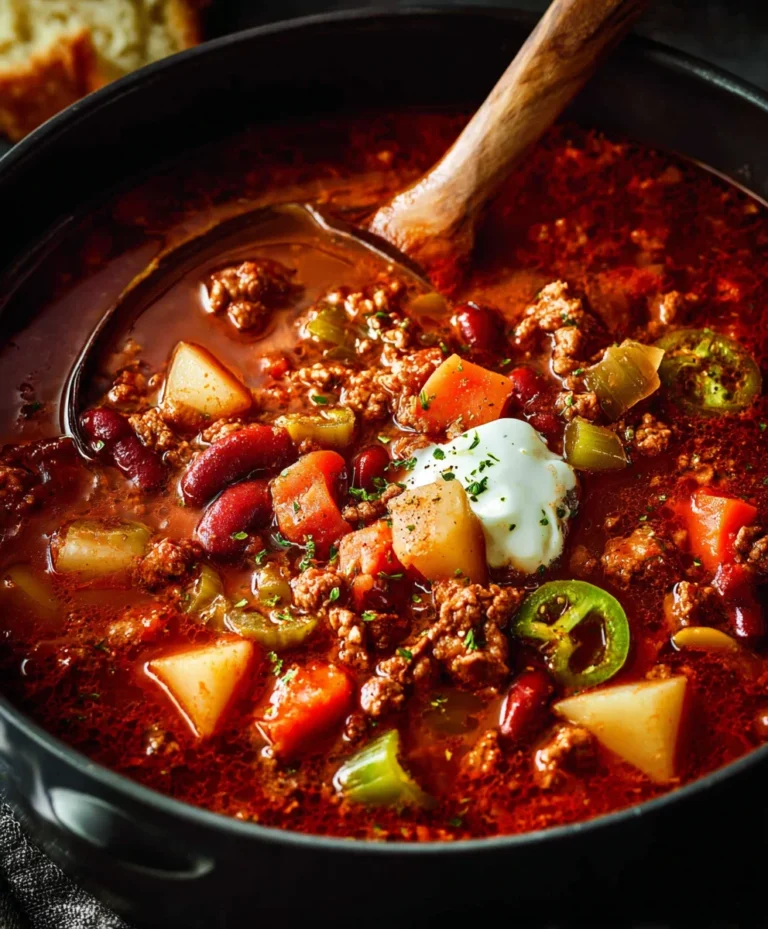 Hearty Cowboy Soup Recipe- Easy Beef & Bean Dinner
