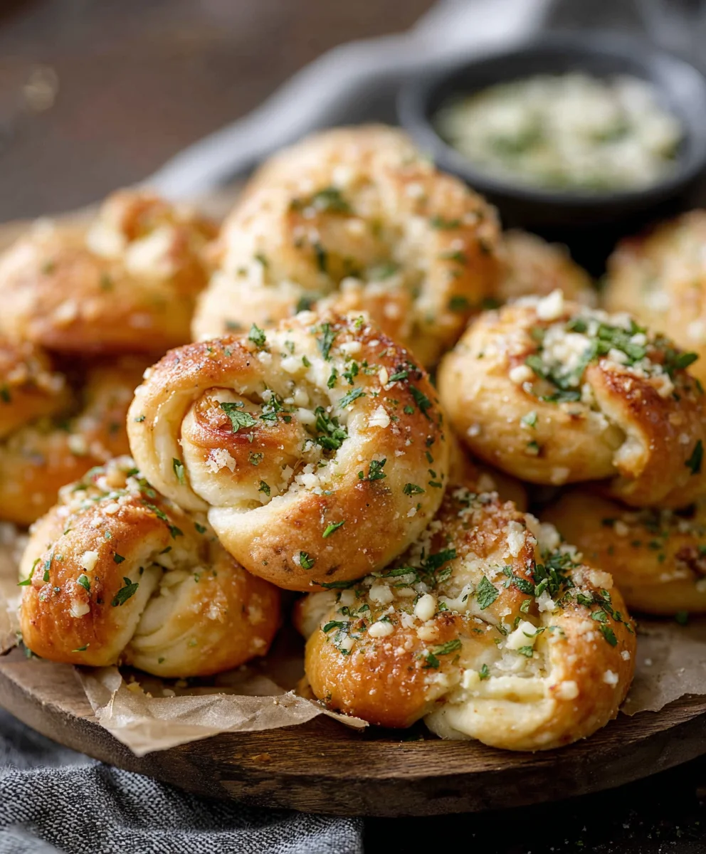 Easy Garlic Knots-Irresistible Flavor