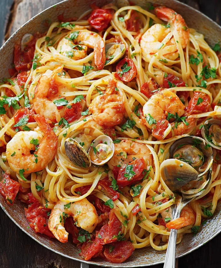 Flavorful Seafood Pasta Recipe- Quick & Easy Dinner