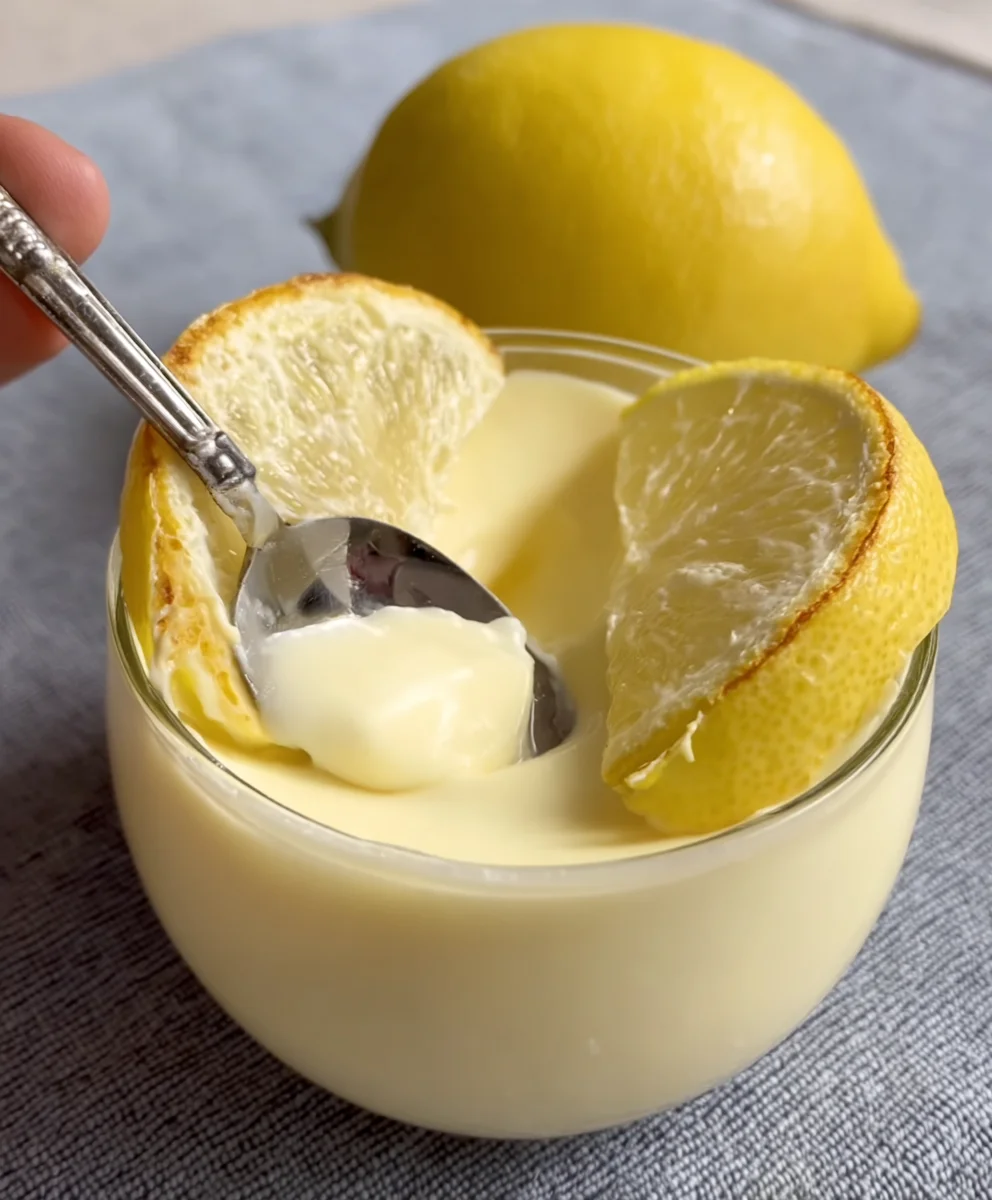 Lemon Posset-Easiest Dessert Recipe Ever