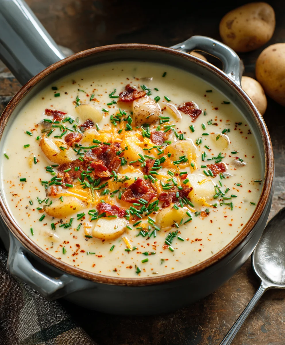 Outback Beef Potato Soup - Creamy & Delicious