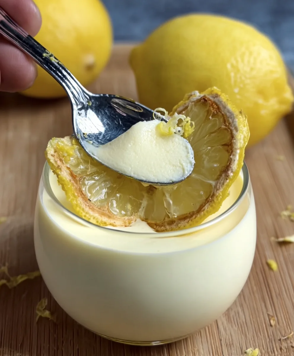 Lemon Posset-Easiest Dessert Recipe Ever
