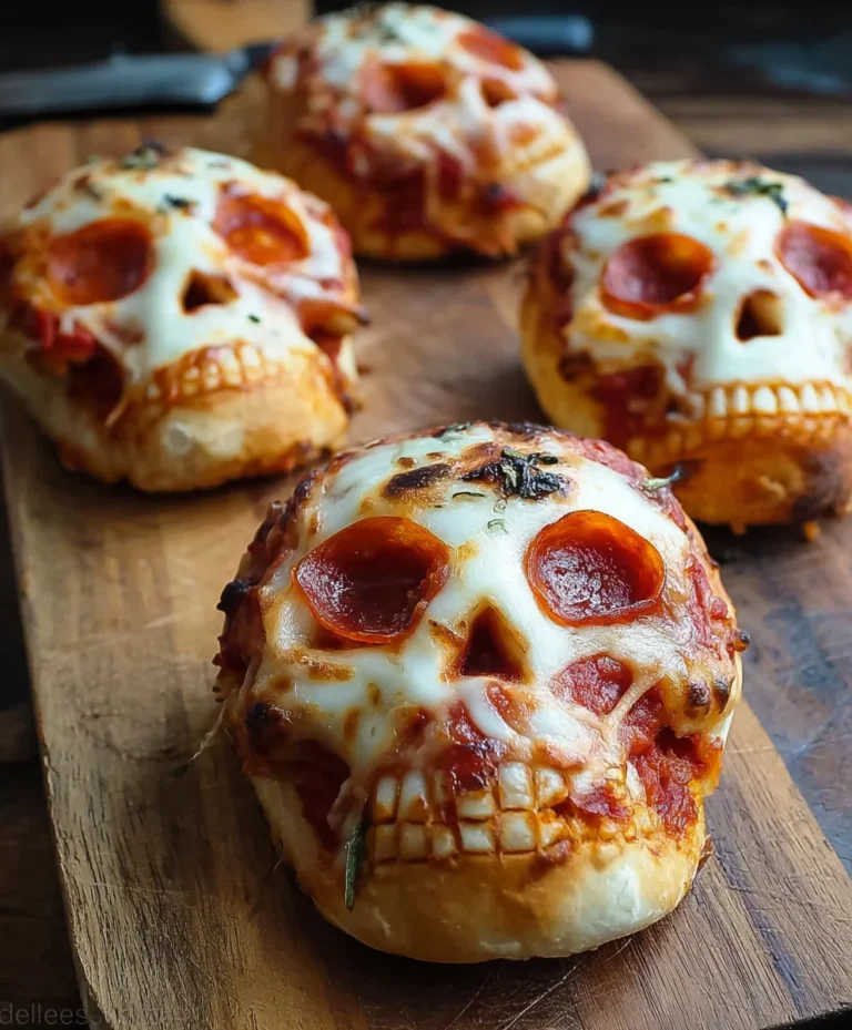 Spooky Pizza Skulls-Ghoulishly Good Beef Recipe