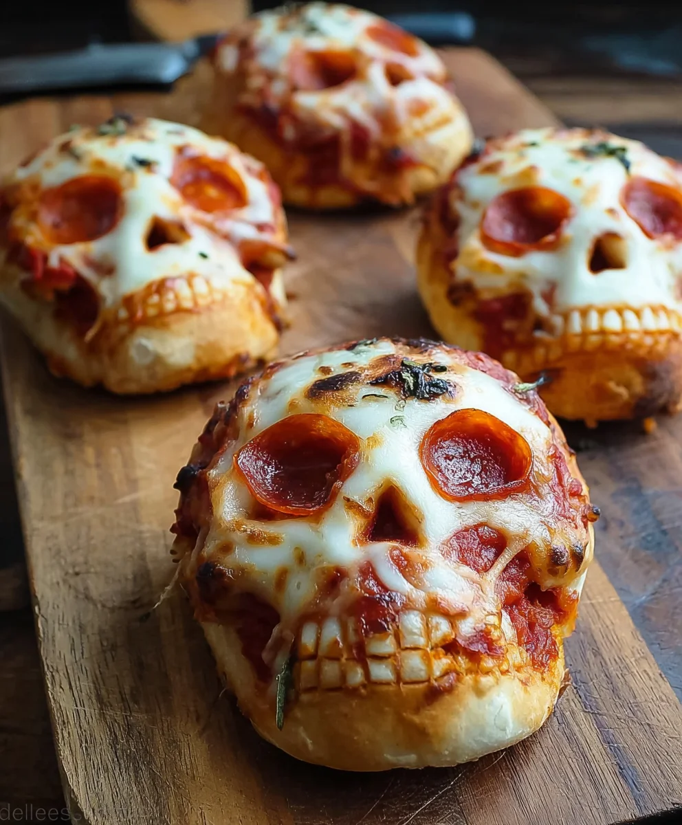 Spooky Pizza Skulls-Ghoulishly Good Beef Recipe