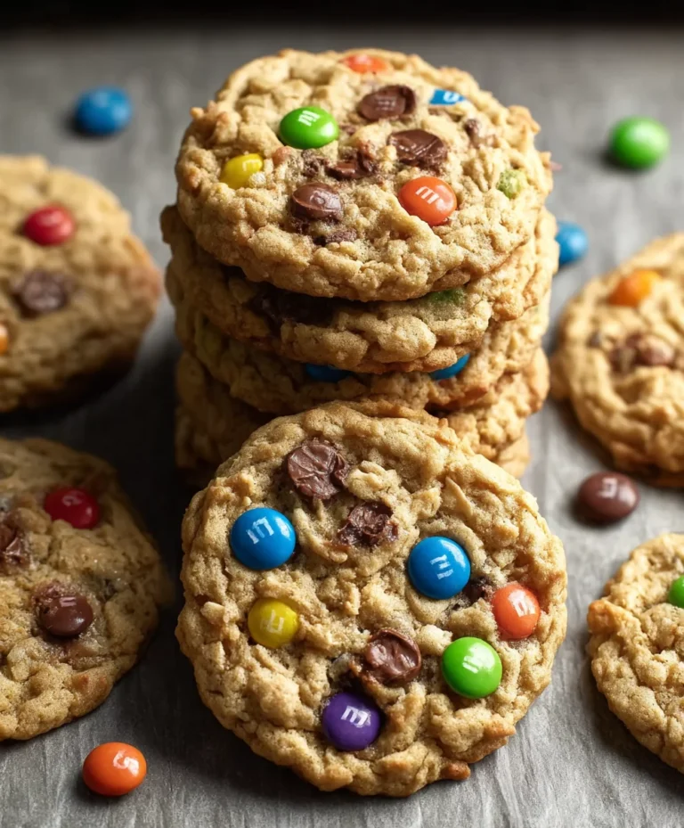 Monster Cookies – Big Delicious Baked Treats