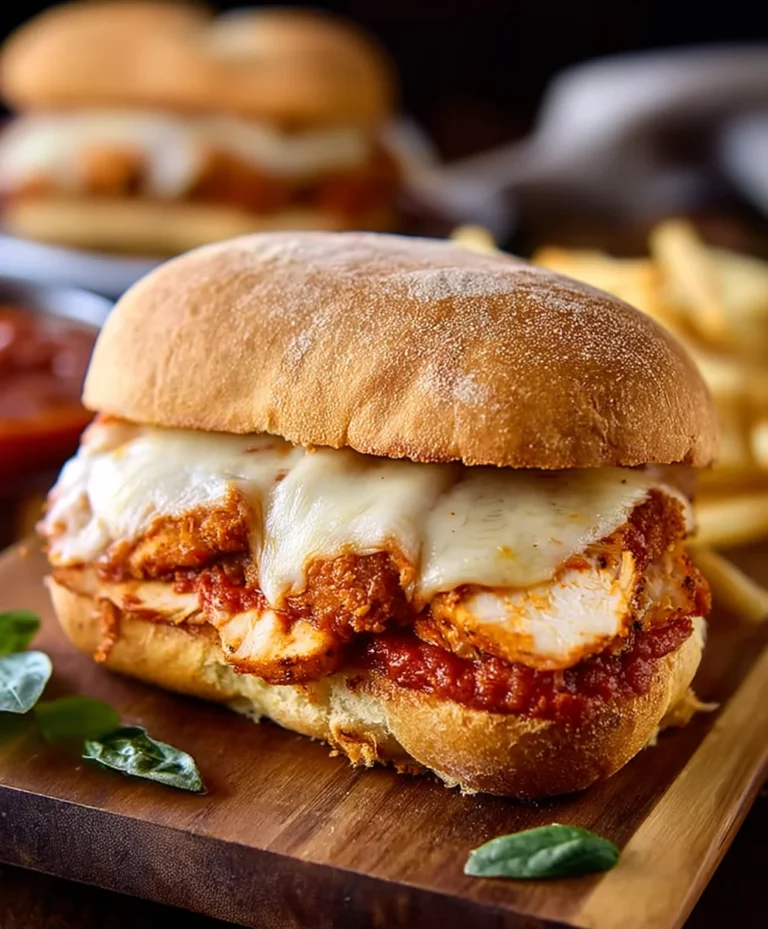 Easy Chicken Parmesan Sandwiches-Quick Dinner Idea