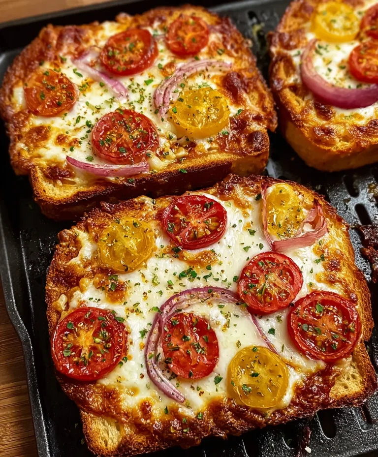Texas Toast Pizza- Easy Weeknight Dinner Idea