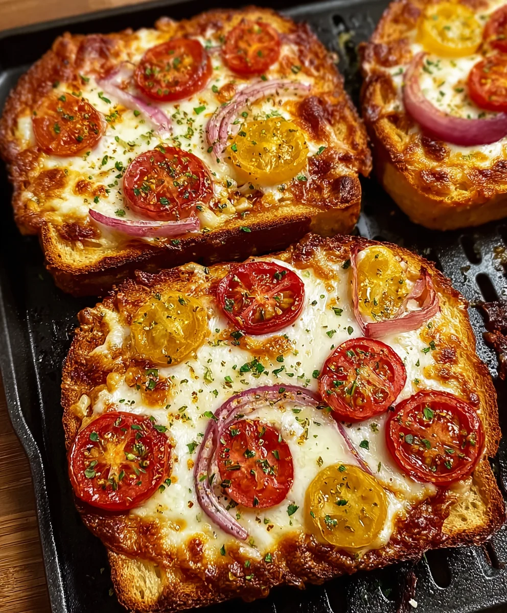 Texas Toast Pizza- Easy Weeknight Dinner Idea