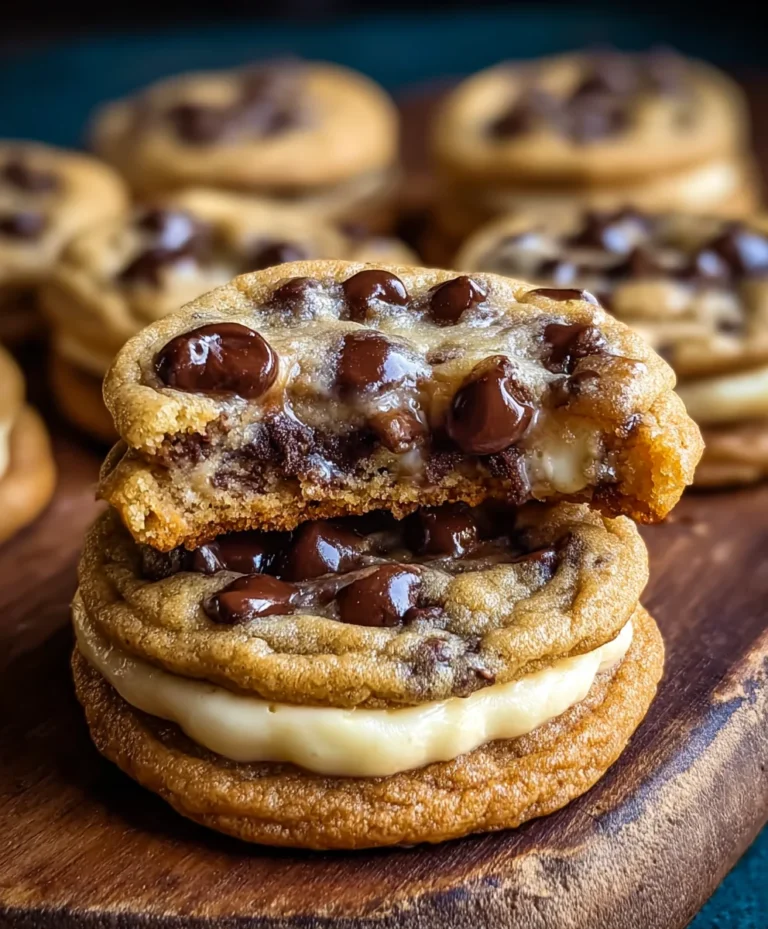 Cheesecake Stuffed Chocolate Chip Cookie Bliss