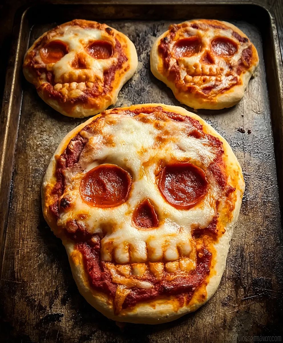 Spooky Pizza Skulls-Ghoulishly Good Beef Recipe
