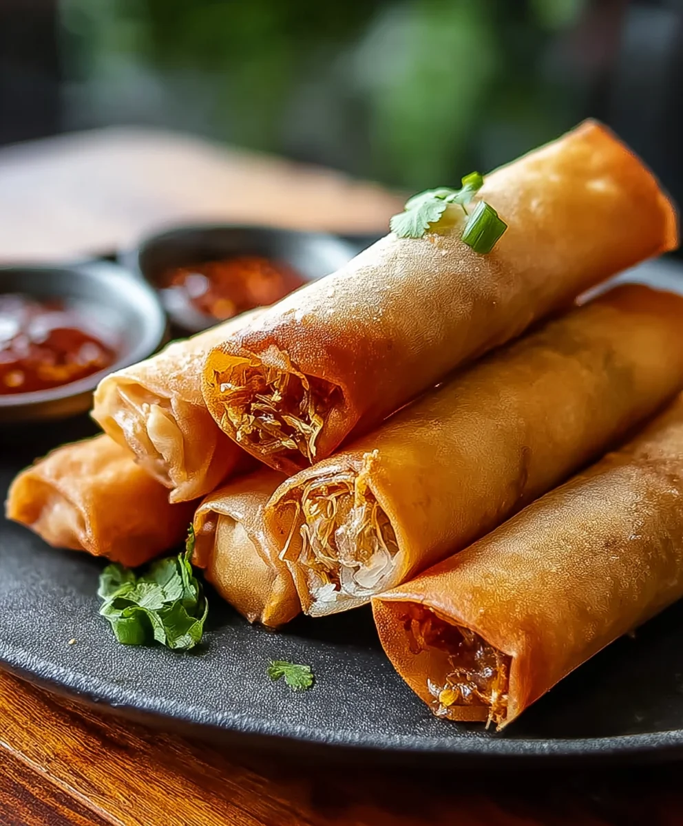 Crispy Filipino Beef Lumpia- Authentic Flavor