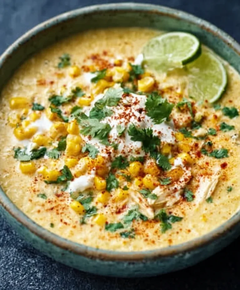 Authentic Mexican Street Corn Soup Recipe-Hearty & Flavorful