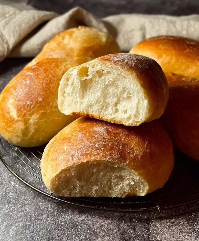 Easy No Knead Sandwich Rolls – Hour Recipe