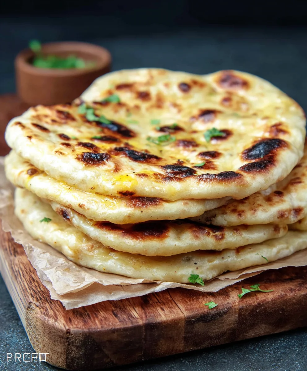 Easy Homemade Naan Bread Recipe - Soft & Chewy
