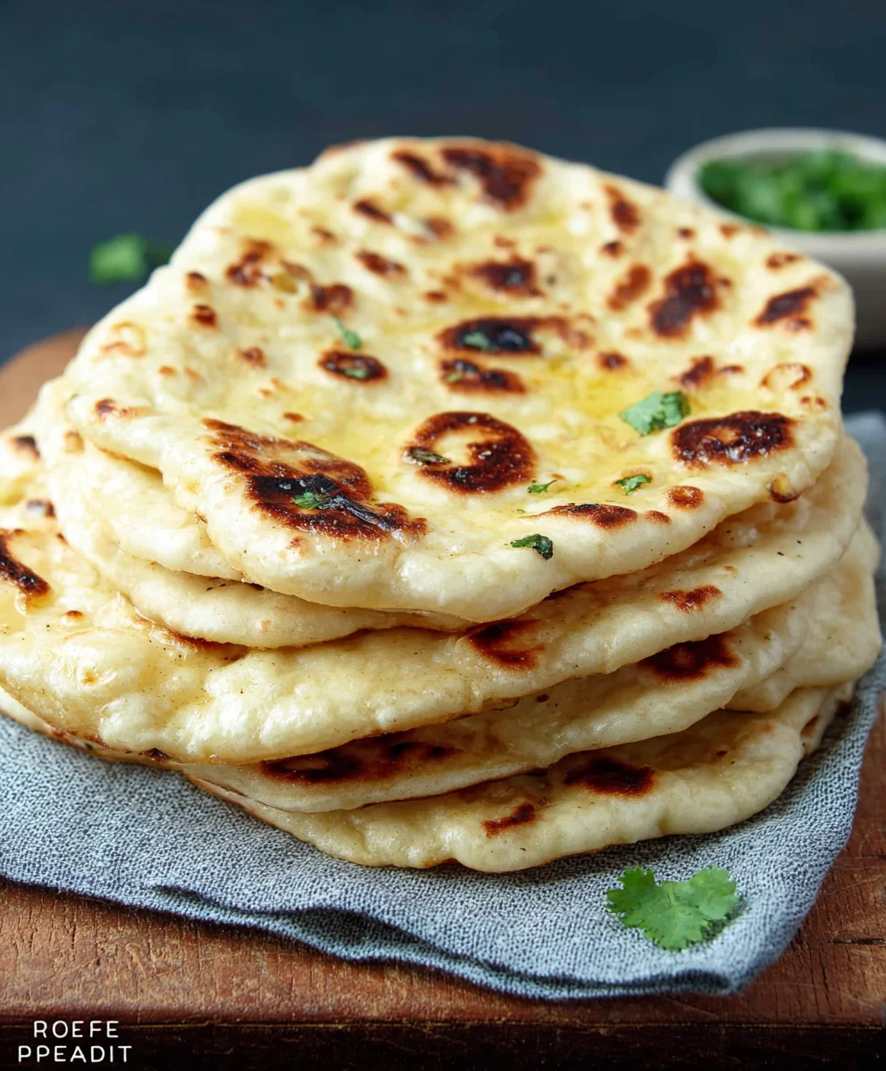 Easy Homemade Naan Bread Recipe - Soft & Chewy