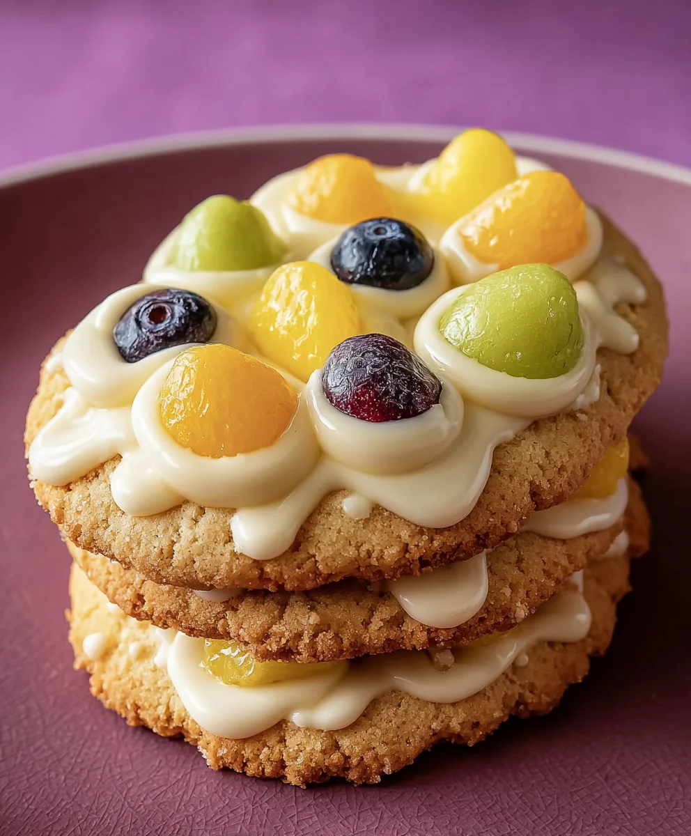 Easter Egg Fruit Cookies-Delicious & Easy Recipe