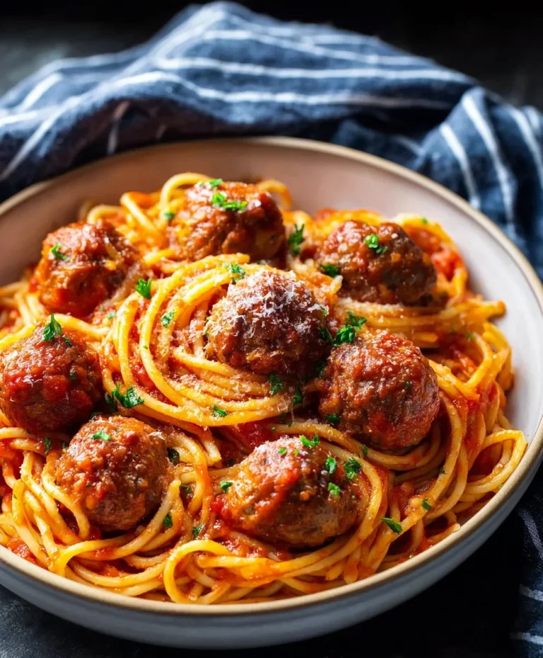 Instant Pot Spaghetti & Meatballs-Quick & Easy Dinner