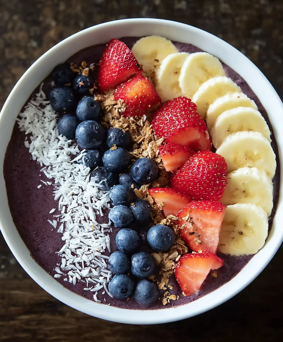 Acai Breakfast Bowl - Fresh Healthy Start