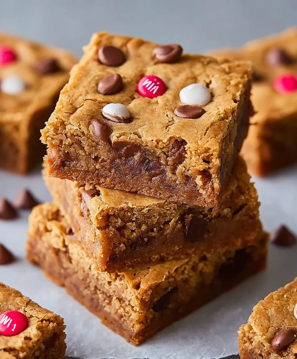 Vnon-alcoholic alentine Non-Non-Non-Alcoholic Alternativeic Peanut Butter Blondies