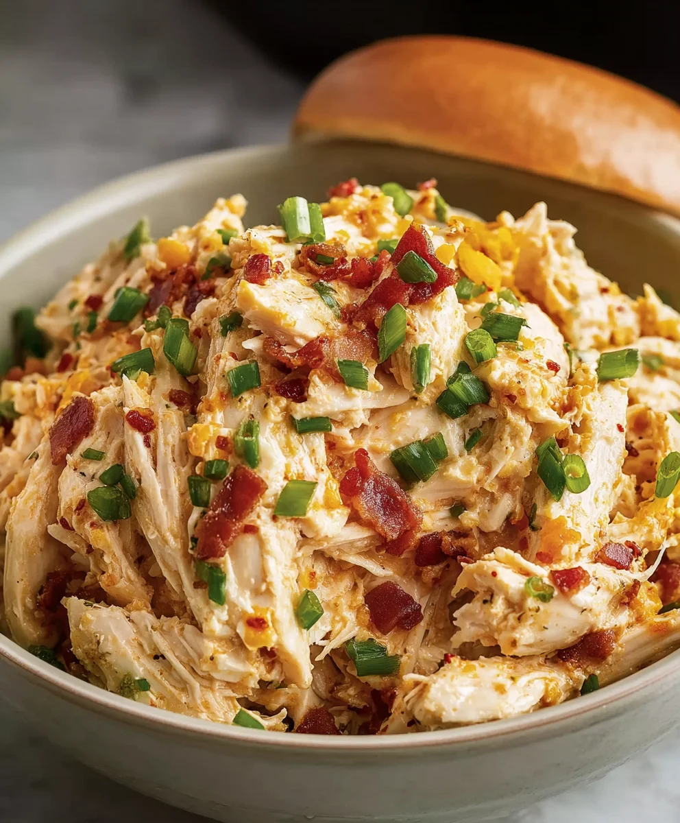 Easy Crockpot Crack Chicken Recipe-Flavorful & Quick
