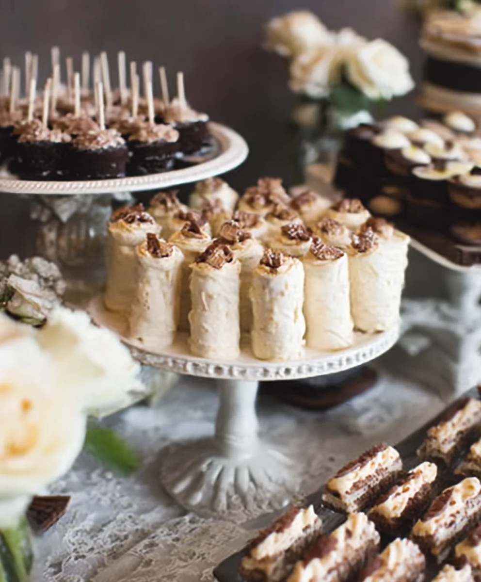 Vintage Wedding Dessert Table Ideas - Romantic Delights