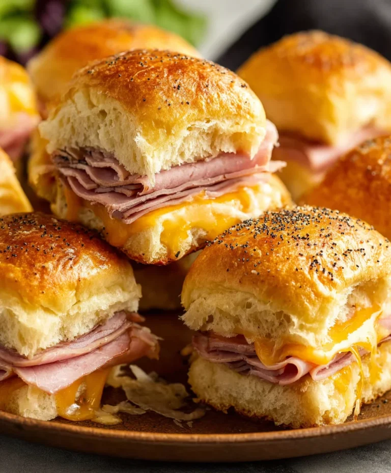 Beef Beef Ham Cheese Sliders – Ultimate Party Appetizer